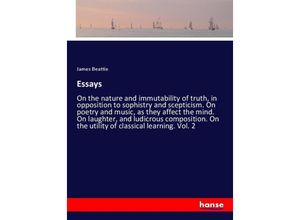 9783337479657 - Essays - James Beattie Kartoniert (TB)