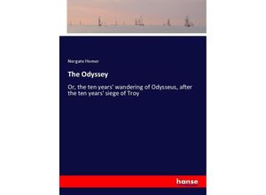 9783337480028 - The Odyssey - Norgate Homer Kartoniert (TB)