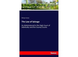 9783337492199 - The Law of Salvage - Edwyn Jones Kartoniert (TB)