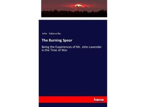 9783337498177 - The Burning Spear - John Galsworthy Kartoniert (TB)