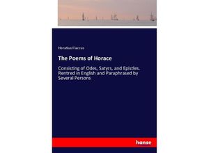 9783337509910 - The Poems of Horace - Horatius Flaccus Kartoniert (TB)