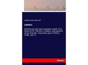 9783337516031 - Letters - Jonathan Swift Deane Swift Kartoniert (TB)