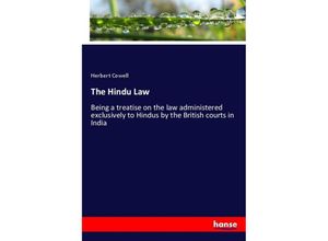 9783337518394 - The Hindu Law - Herbert Cowell Kartoniert (TB)