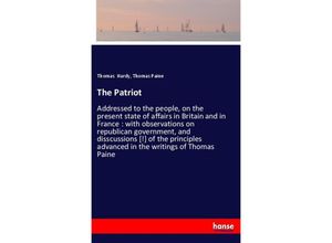 9783337522124 - The Patriot - Thomas Hardy Thomas Paine Kartoniert (TB)