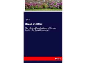 9783337526641 - Hound and Horn - IHG Kartoniert (TB)