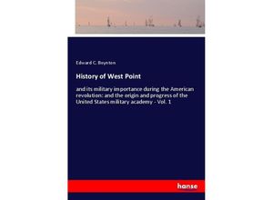 9783337536602 - History of West Point - Edward C Boynton Kartoniert (TB)