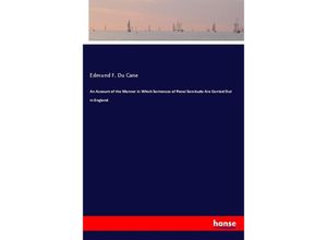 9783337559243 - An Account of the Manner in Which Sentences of Penal Servitude Are Carried Out in England - Edmund F Du Cane Kartoniert (TB)