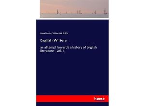 9783337561741 - English Writers - Henry Morley William Hall Griffin Kartoniert (TB)