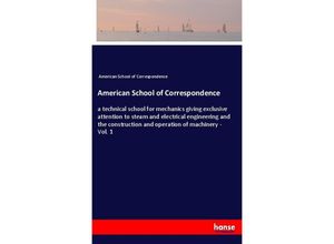 9783337564117 - American School of Correspondence - American School of Correspondence Kartoniert (TB)