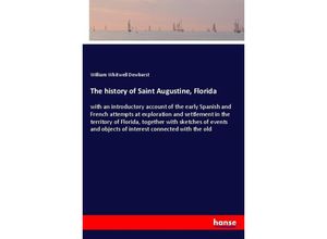 9783337564605 - The history of Saint Augustine Florida - William Whitwell Dewhurst Kartoniert (TB)