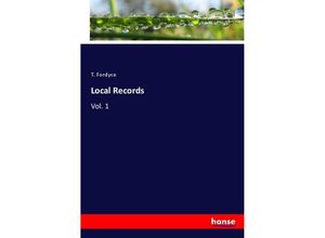 9783337569655 - Local Records - T Fordyce Kartoniert (TB)