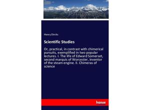 9783337573911 - Scientific Studies - Henry Dircks Kartoniert (TB)