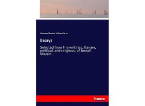 9783337573980 - Essays - Giuseppe Mazzini William Clarke Kartoniert (TB)