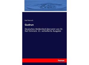 9783337574048 - Gudrun - Karl Simrock Kartoniert (TB)