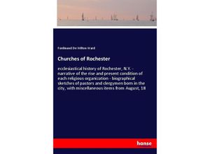 9783337576899 - Churches of Rochester - Ferdinand De Wilton Ward Kartoniert (TB)