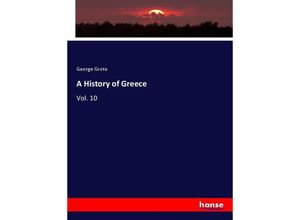 9783337587932 - A History of Greece - George Grote Kartoniert (TB)