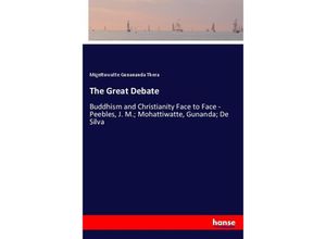 9783337589868 - The Great Debate - Migettuwatte Gunananda Thera Kartoniert (TB)