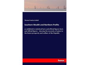 9783337601249 - Southern Wealth and Northern Profits - Thomas Prentice Kettell Kartoniert (TB)