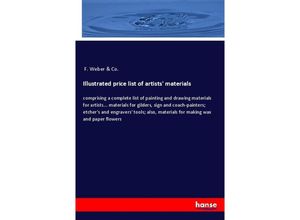 9783337610609 - Illustrated price list of artists materials Kartoniert (TB)