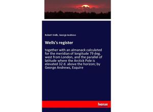 9783337611545 - Wellss register - Robert Wells George Andrews Kartoniert (TB)