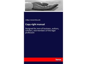 9783337614782 - Copy-right manual - William Wolcott Ellsworth Kartoniert (TB)