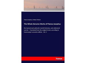 9783337617240 - The Whole Genuine Works of Flavius Josephus - Flavius Josephus William Whiston Kartoniert (TB)