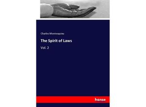 9783337620790 - The Spirit of Laws - Charles Montesquieu Kartoniert (TB)