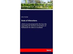 9783337622572 - State of Alterations - John Sinclair Kartoniert (TB)