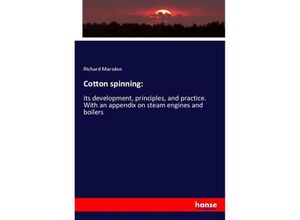 9783337635312 - Cotton spinning - Richard Marsden Kartoniert (TB)