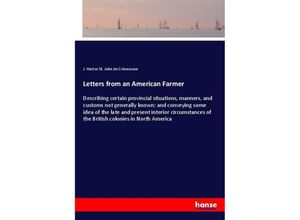 9783337636647 - Letters from an American Farmer - J Hector St John de Crèvecoeur Kartoniert (TB)