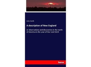 9783337645212 - A description of New England - John Smith Kartoniert (TB)