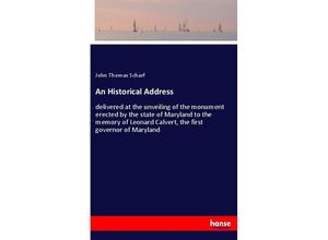 9783337652012 - An Historical Address - John Th Scharf Kartoniert (TB)