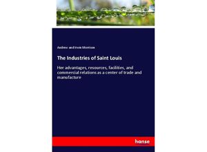 9783337653682 - The Industries of Saint Louis - Andrew and Irwin Morrison Kartoniert (TB)