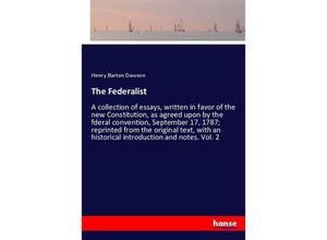 9783337667146 - The Federalist - Henry Barton Dawson Kartoniert (TB)