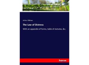 9783337671204 - The Law of Distress - Arthur Oldham Kartoniert (TB)