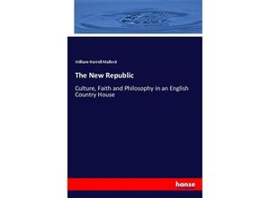 9783337674359 - The New Republic - William H Mallock Kartoniert (TB)