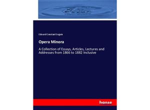 9783337674861 - Opera Minora - Edward Constant Seguin Kartoniert (TB)