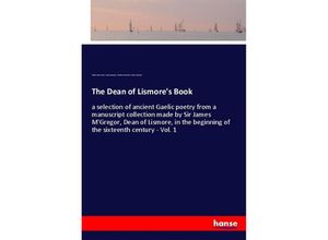 9783337694210 - The Dean of Lismores Book - William Forbes Skene James Macgregor Thomas Maclauchlan Aeneas Chisholm Kartoniert (TB)