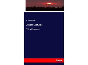 9783337708603 - Cantor Lectures - John Mayall Kartoniert (TB)