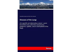 9783337710170 - Diseases of the Lungs - George Miller Sternberg Edward Payson Hurd Germain Sée Kartoniert (TB)