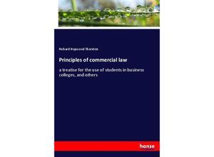 9783337712358 - Principles of commercial law - Richard Hopwood Thornton Kartoniert (TB)