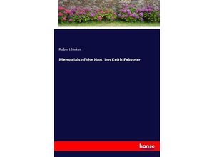 9783337719364 - Memorials of the Hon Ion Keith-Falconer - Robert Sinker Kartoniert (TB)