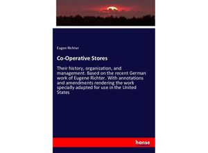 9783337724573 - Co-Operative Stores - Eugen Richter Kartoniert (TB)