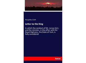 9783337724825 - Letter to the King - Theophilus Swift Kartoniert (TB)