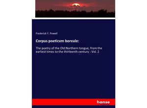 9783337733223 - Corpus poeticvm boreale - Frederick Y Powell Kartoniert (TB)