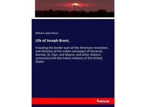 9783337733681 - Life of Joseph Brant - William Leete Stone Kartoniert (TB)