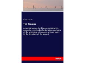 9783337736613 - The Tannins - Henry Trimble Kartoniert (TB)