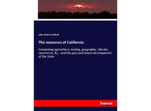 9783337756680 - The resources of California - John Shertzer Hittell Kartoniert (TB)