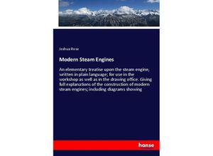 9783337760021 - Modern Steam Engines - Joshua Rose Kartoniert (TB)