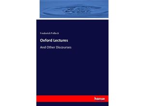 9783337764968 - Oxford Lectures - Frederick Pollock Kartoniert (TB)